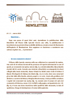 Newsletter del Museo della Specola n.s.1_marzo_2024
